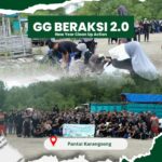 Pantai Mandra Sambut Tahun Baru dengan Aksi Lingkungan: GG Beraksi 2.0 Bersihkan Alam